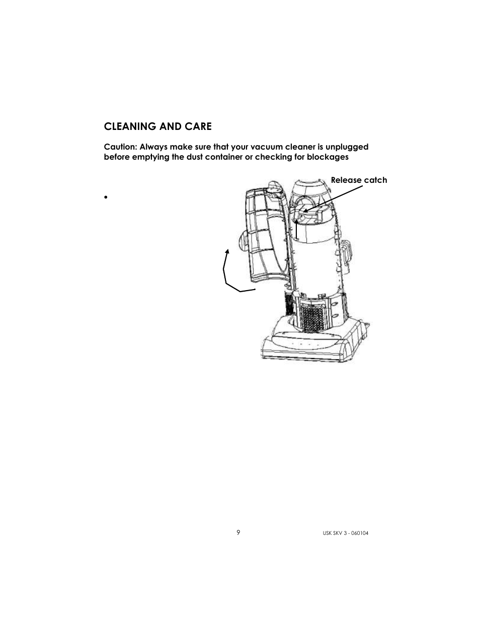 Cleaning and care | Kalorik USK SKV 3 User Manual | Page 9 / 9