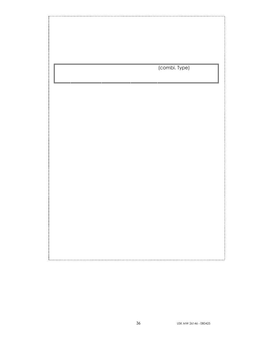 Kalorik MICROONDAS USK MW 26146 User Manual | Page 36 / 94