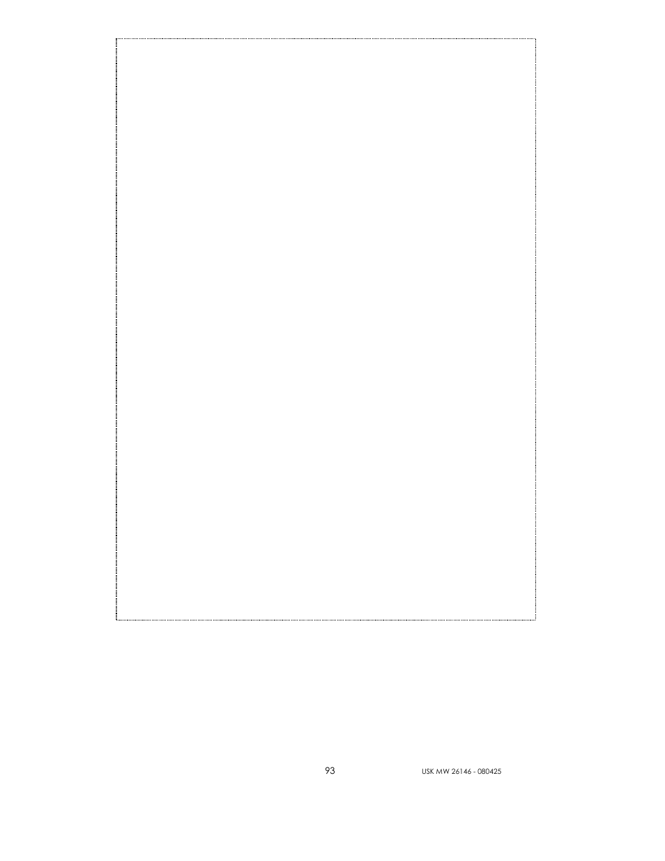 Kalorik MICROONDAS USK MW 26146 User Manual | Page 93 / 94