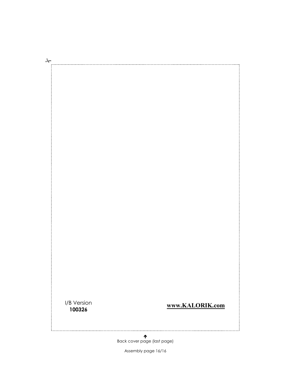 Kalorik USK DGR 31031 User Manual | Page 16 / 16