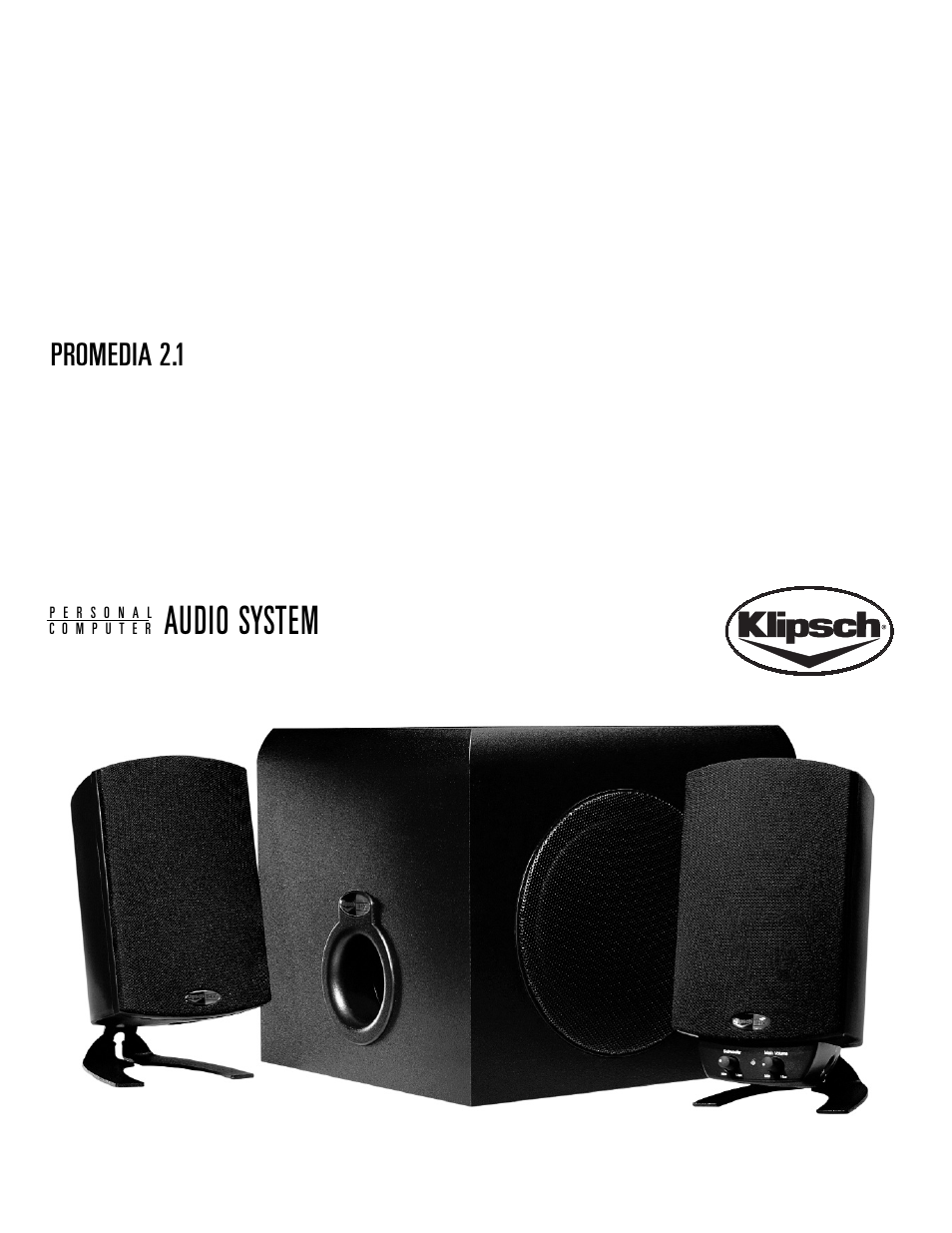 Klipsch AUDIO SYSTEM User Manual | 4 pages