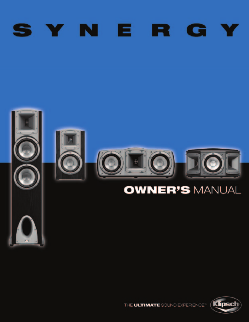 Klipsch SPEAKERS User Manual | 12 pages