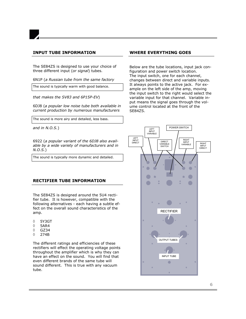 Klipsch SE84ZS User Manual | Page 6 / 11
