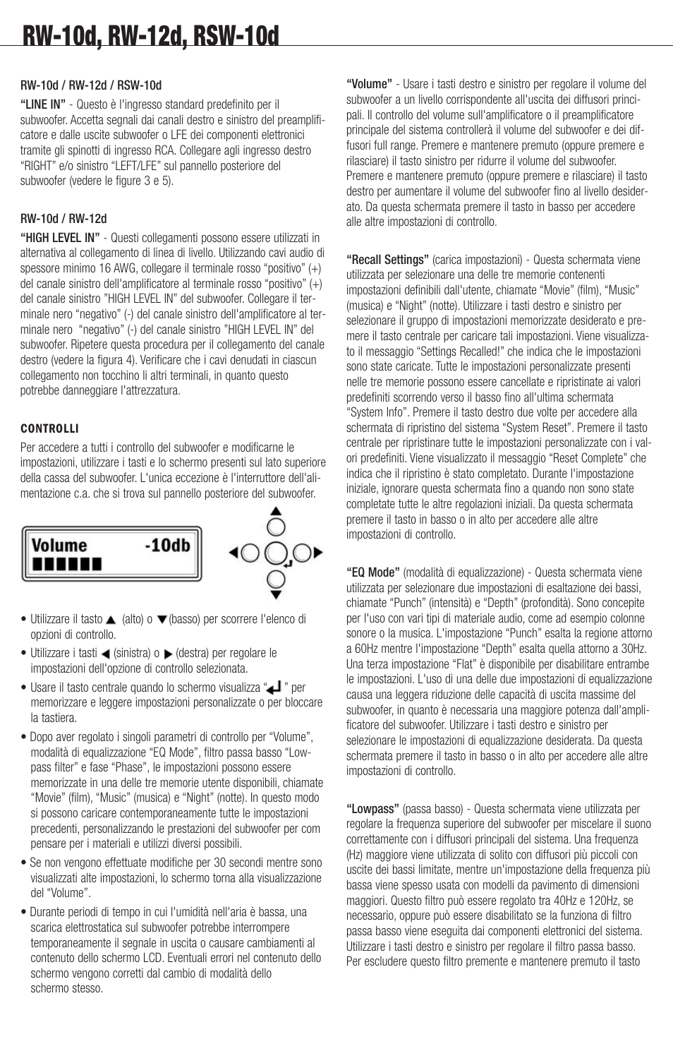 Klipsch 12d User Manual | Page 14 / 30