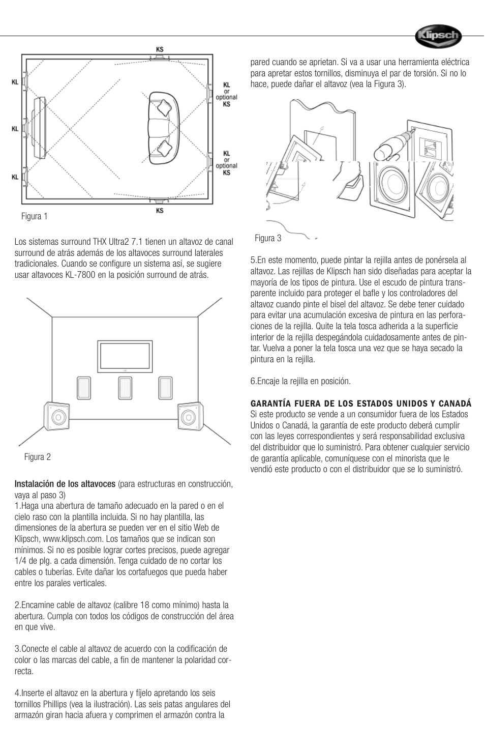 Klipsch THX ULTRA2 User Manual | Page 15 / 20
