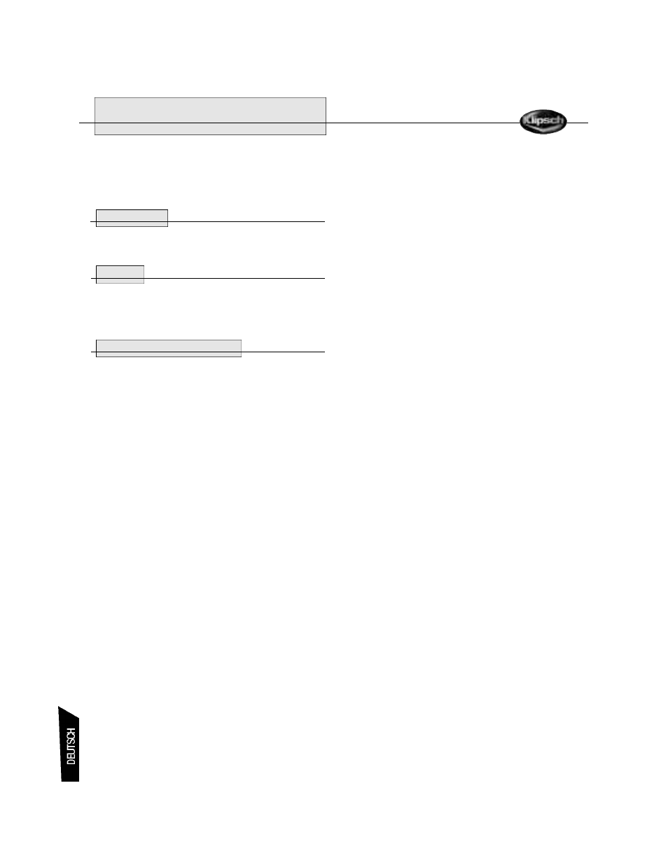 Reference series | Klipsch Reference Series User Manual | Page 10 / 24