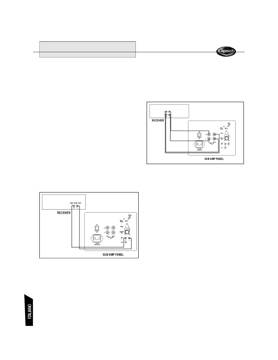 Reference series, Figure 2 figure 3 | Klipsch Reference Series User Manual | Page 12 / 24