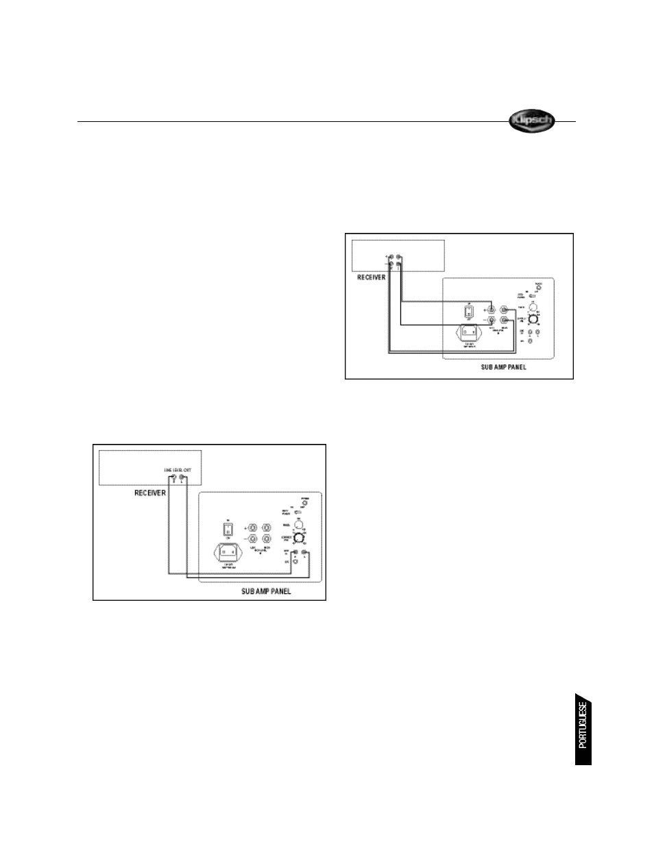 Figure 2 figure 3 | Klipsch Reference Series User Manual | Page 15 / 24