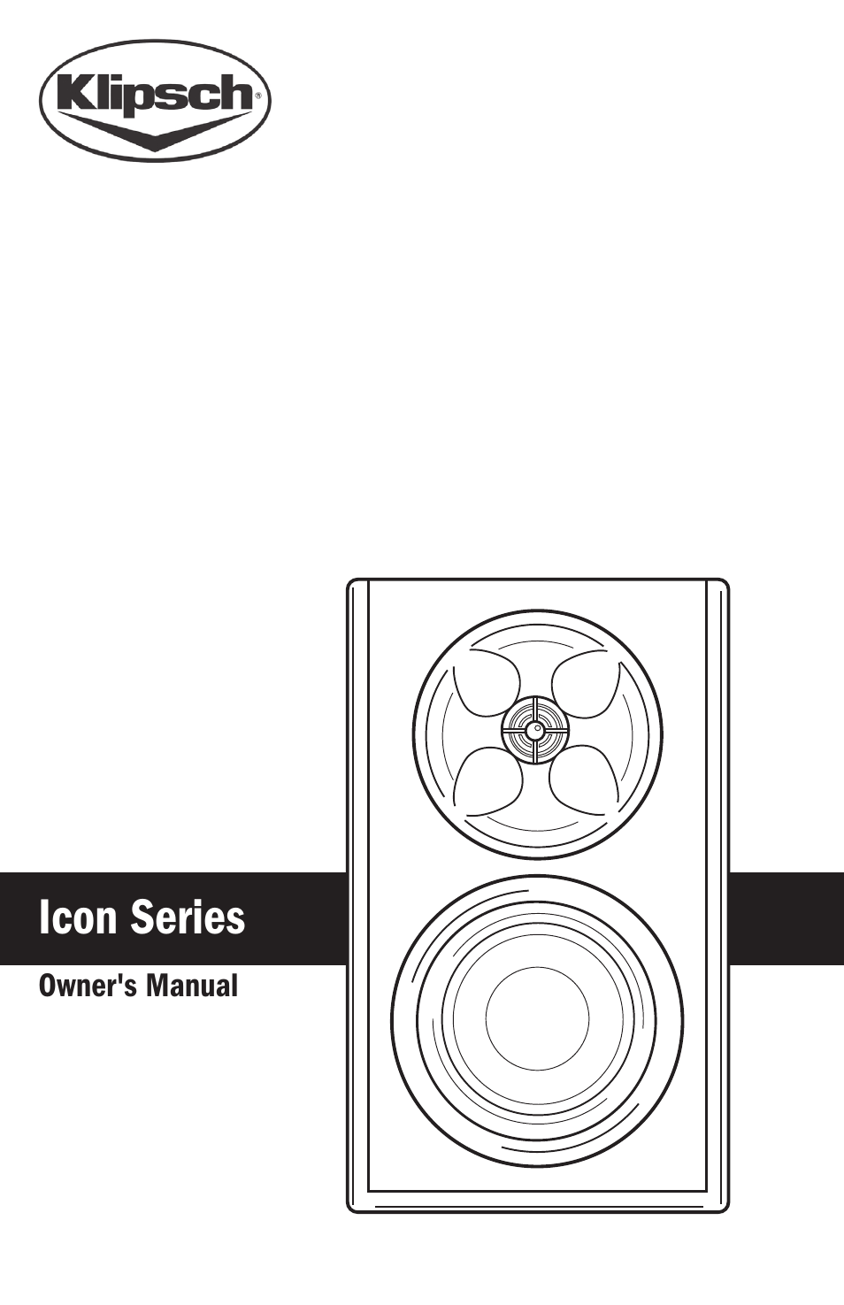 Klipsch Icon Series WC-24 User Manual | 8 pages