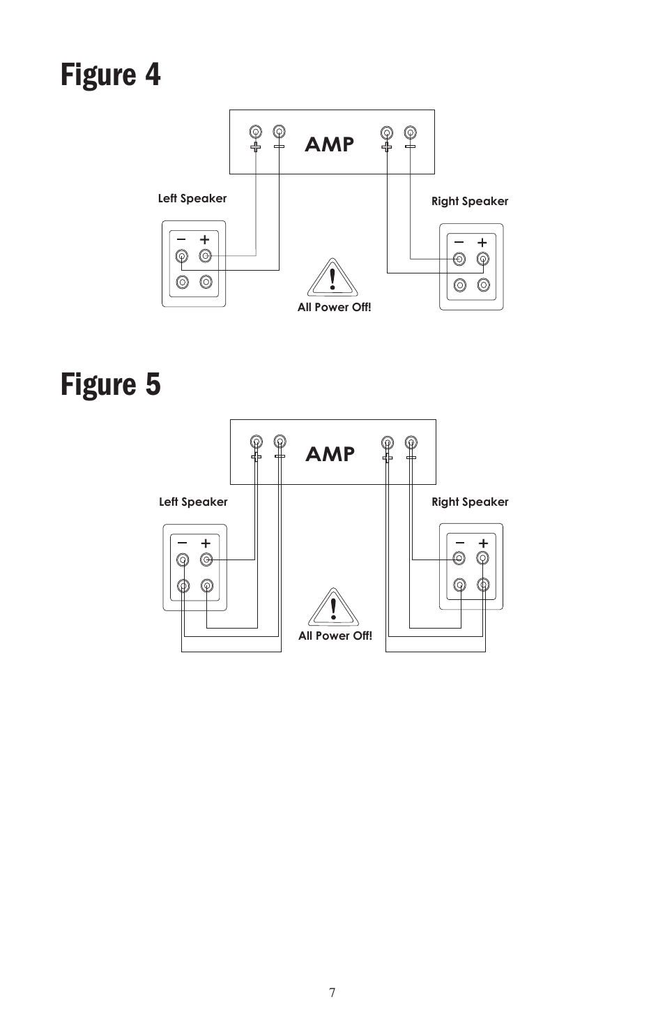 Figure 4, Figure 5 | Klipsch Icon Series WC-24 User Manual | Page 7 / 8