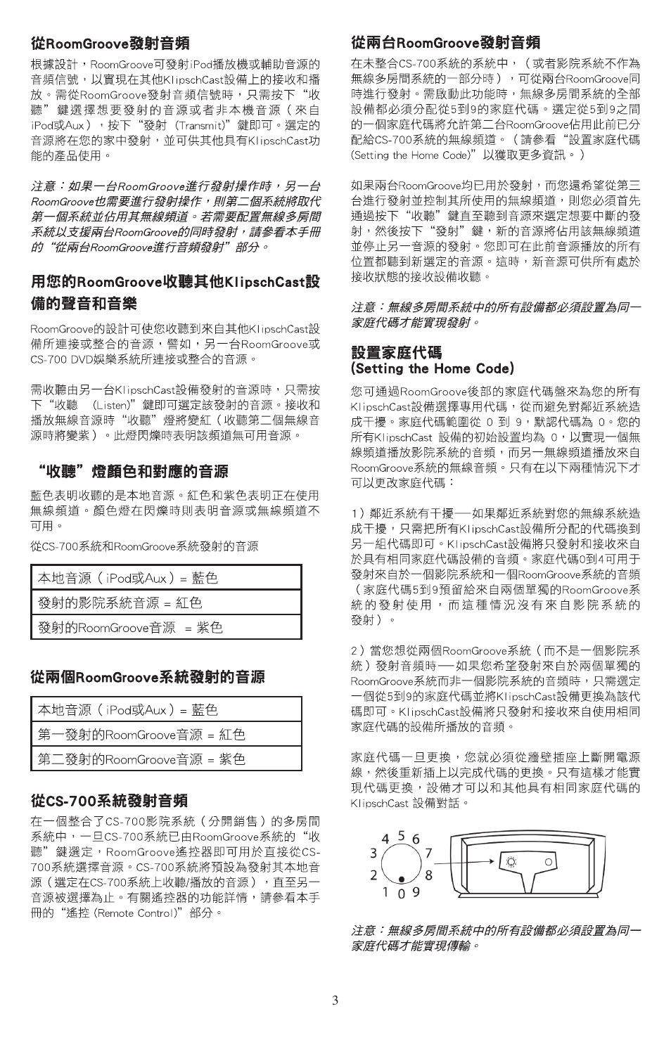 Klipsch ROOMGROOVE User Manual | Page 40 / 68