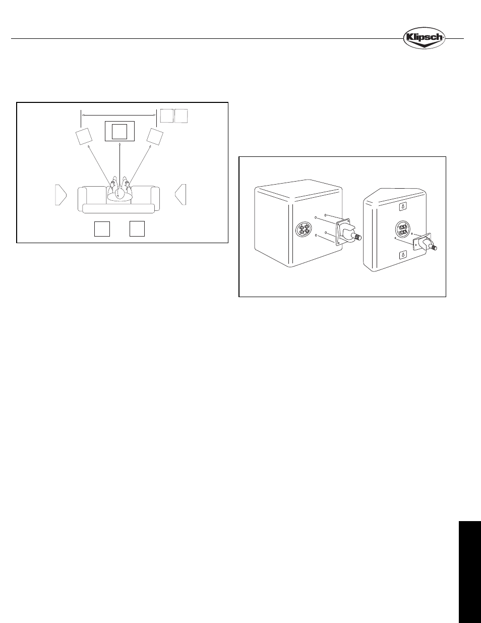 Por tuguese | Klipsch KL-650-THX User Manual | Page 19 / 29