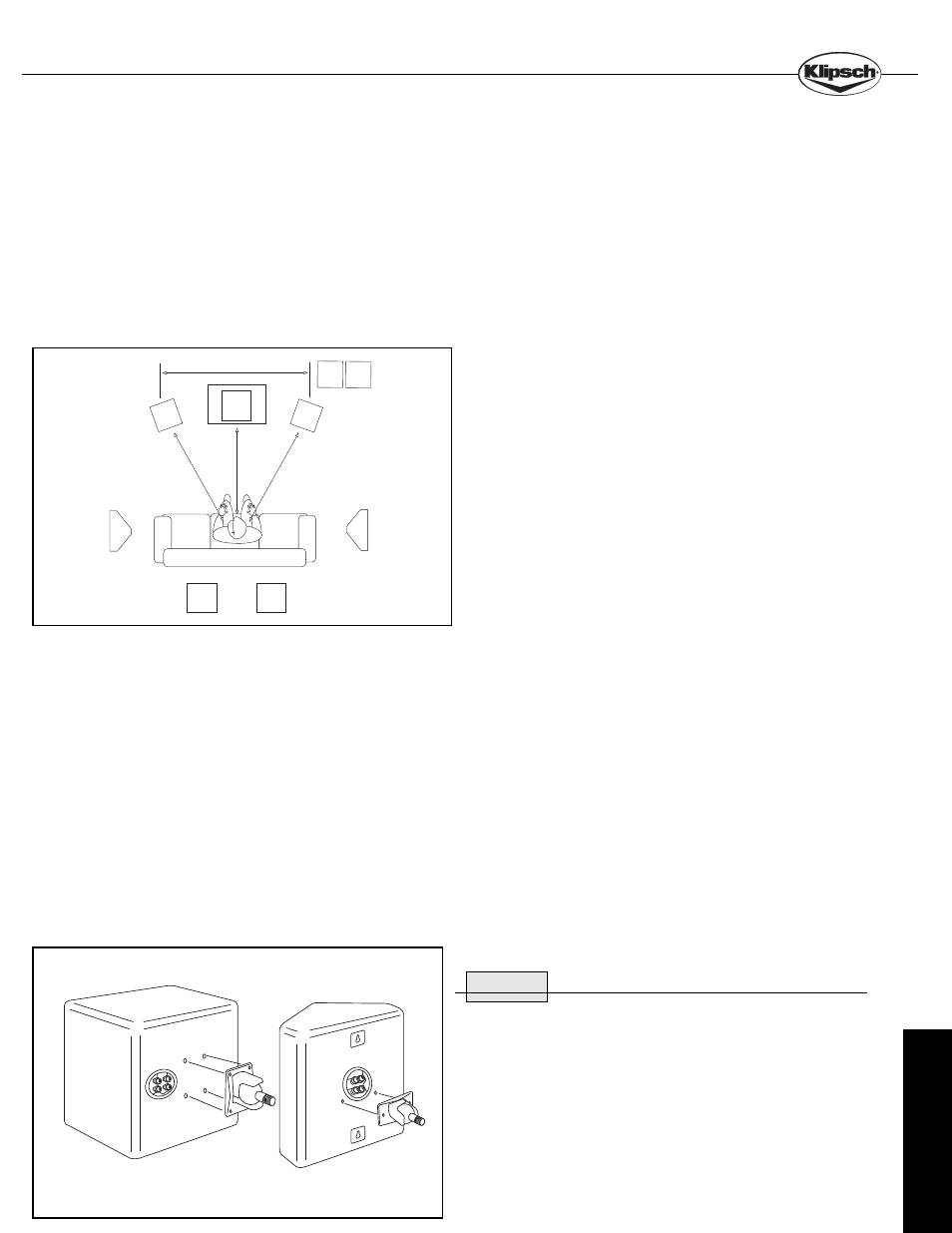 Sp anish | Klipsch KL-650-THX User Manual | Page 23 / 29