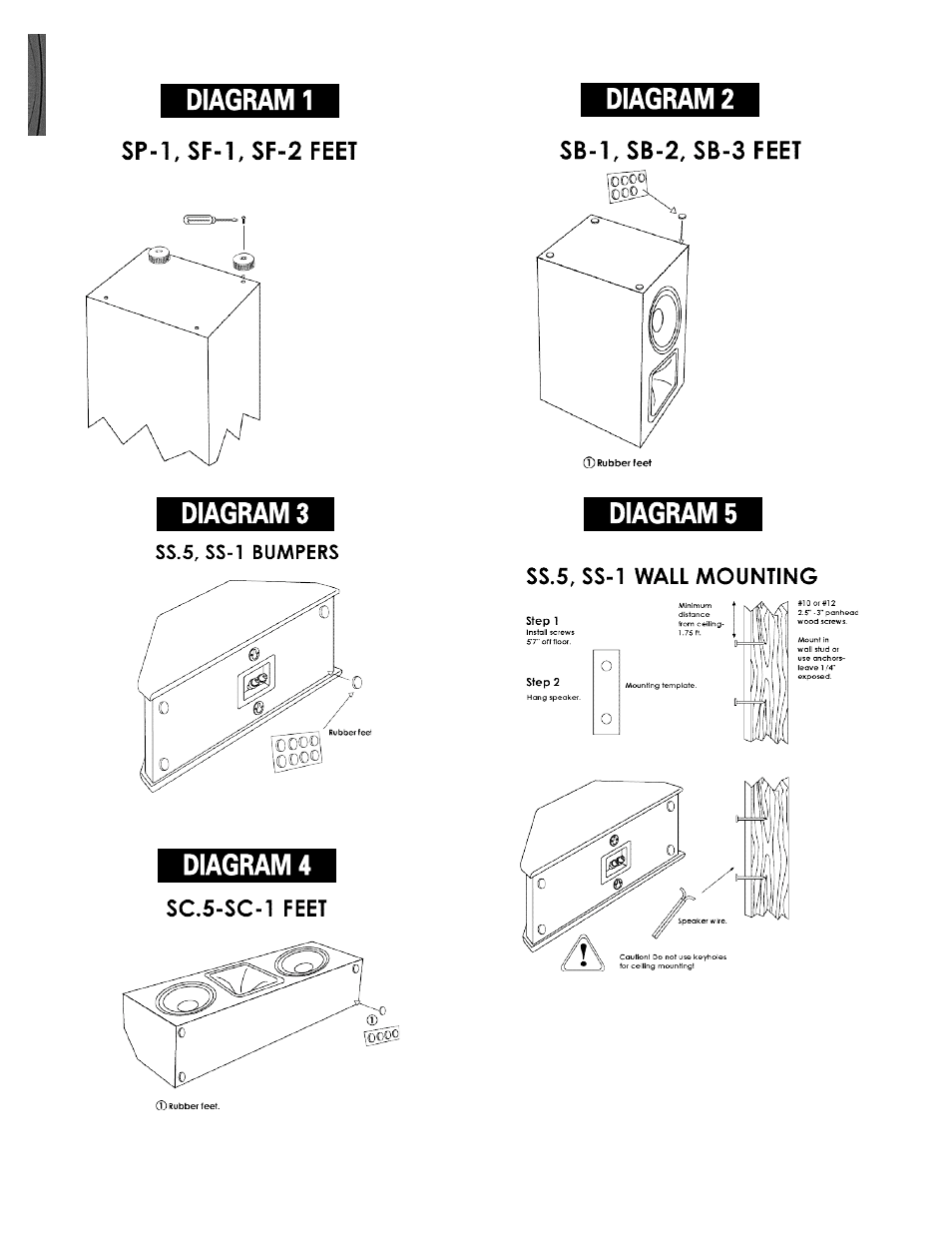 Klipsch SYNERGY SERIES SPEAKER Syn.3 03 User Manual | Page 9 / 12