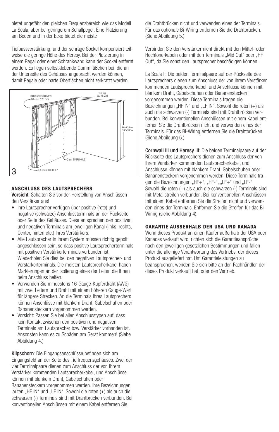 Klipsch Heritage Series Heresy III User Manual | Page 14 / 37