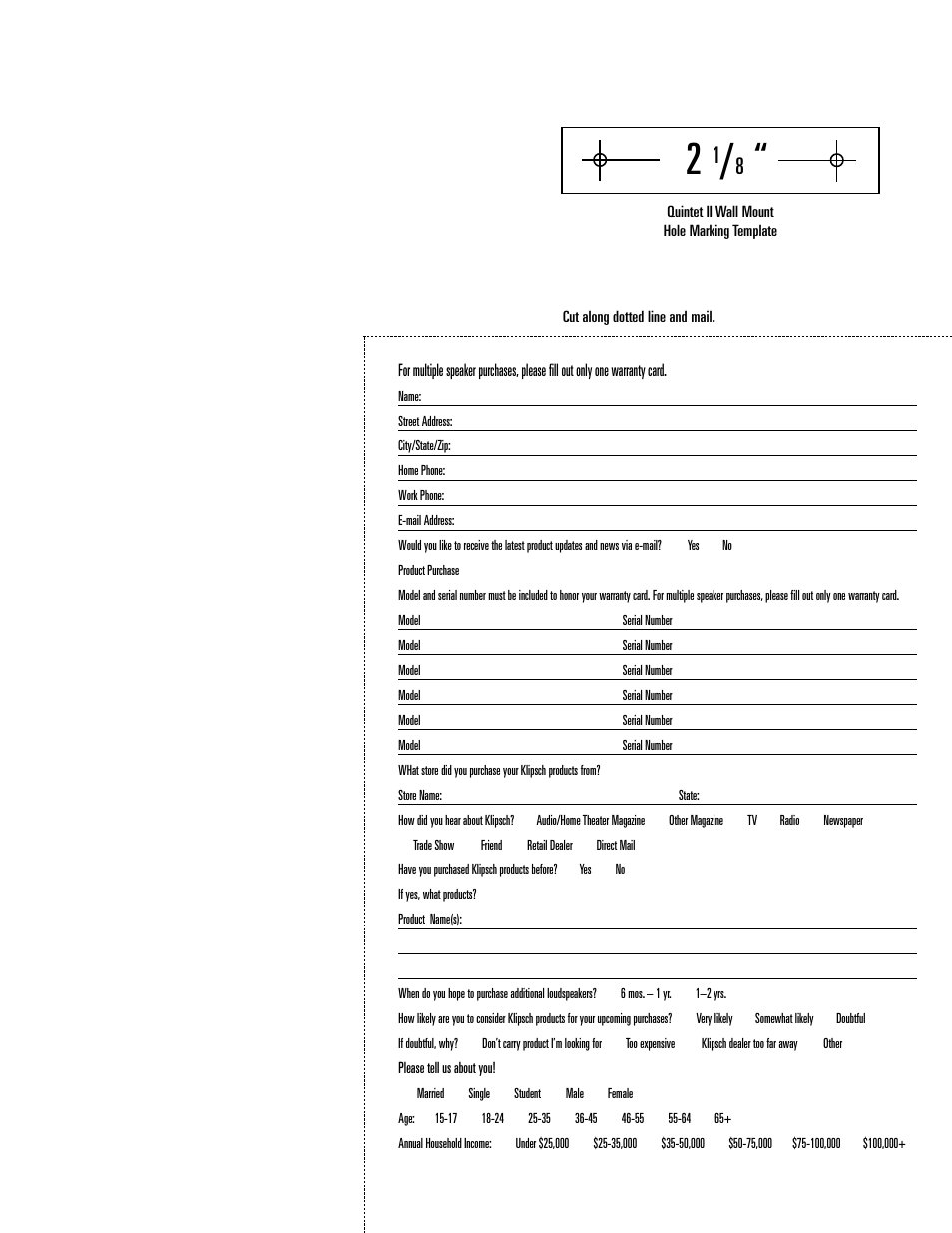 Klipsch 6-02 User Manual | Page 11 / 12