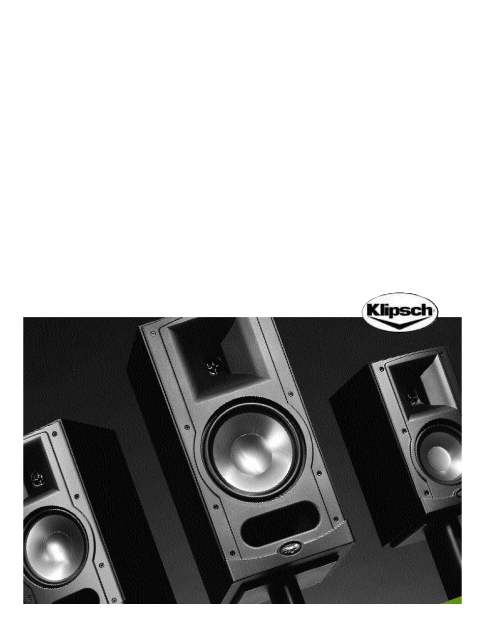 Klipsch Mirage MX Bookshelf Speaker User Manual | 24 pages