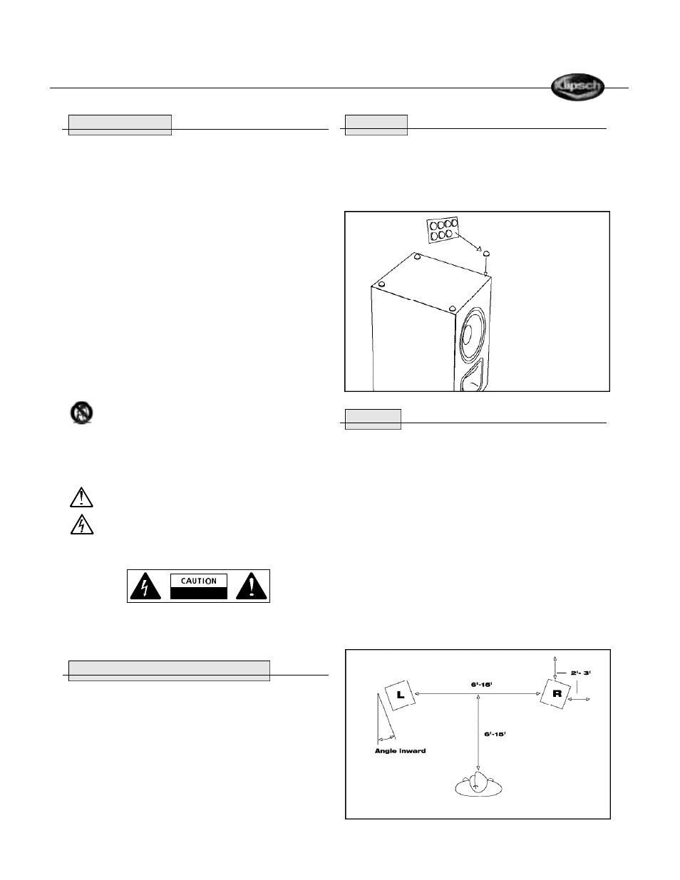 Klipsch Mirage MX Bookshelf Speaker User Manual | Page 11 / 24