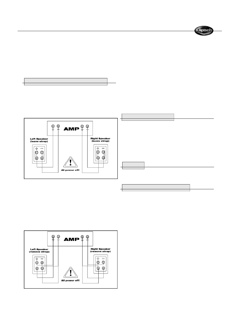 Klipsch Mirage MX Bookshelf Speaker User Manual | Page 13 / 24