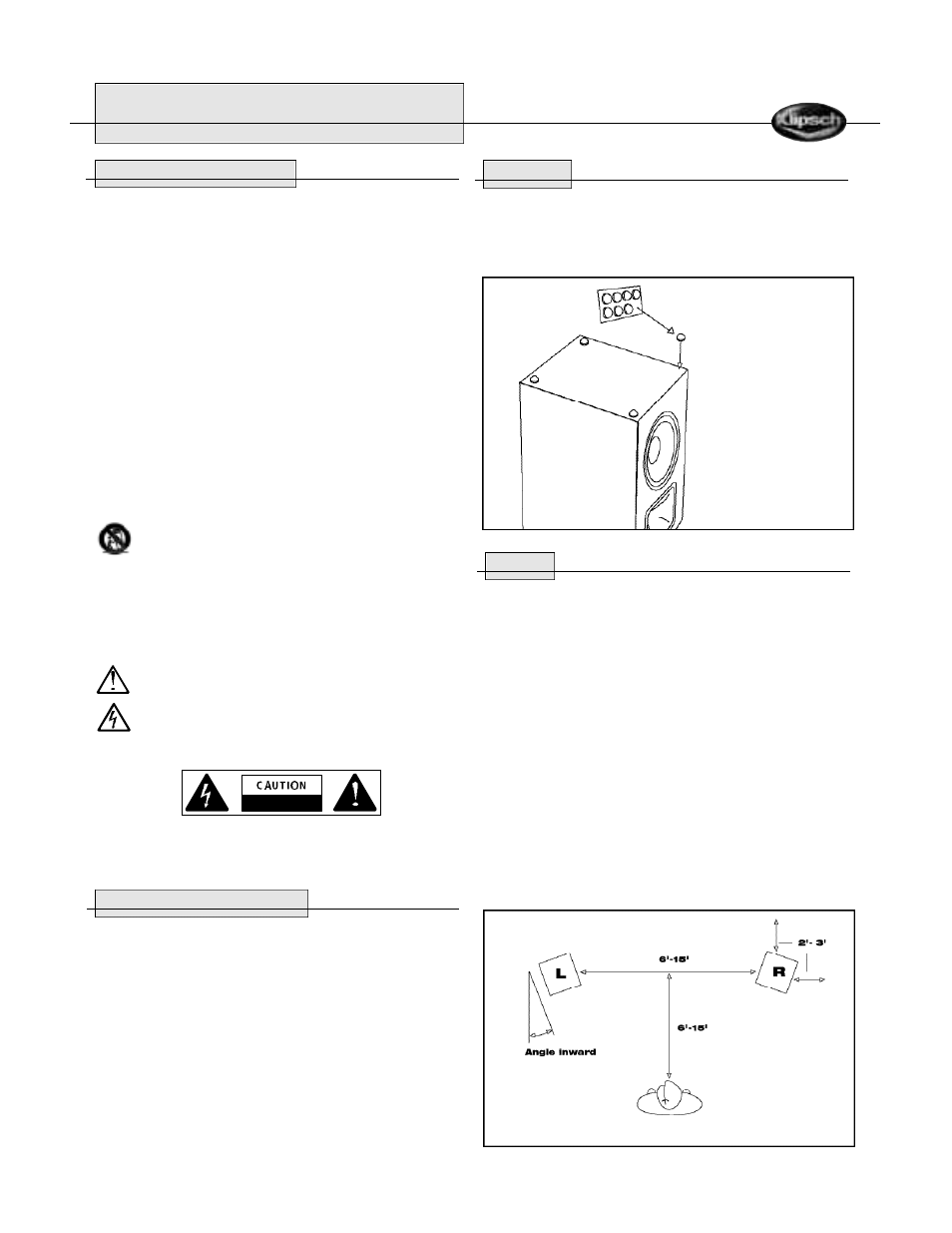 Reference series | Klipsch Mirage MX Bookshelf Speaker User Manual | Page 14 / 24