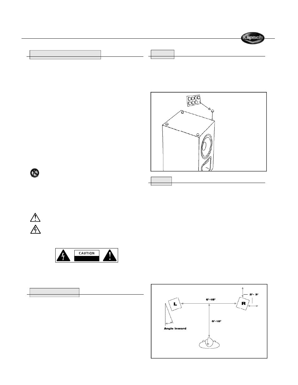 Klipsch Mirage MX Bookshelf Speaker User Manual | Page 17 / 24