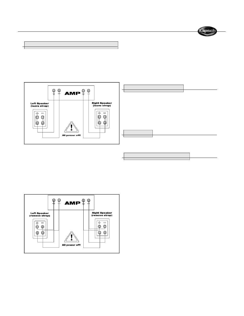 Klipsch Mirage MX Bookshelf Speaker User Manual | Page 19 / 24