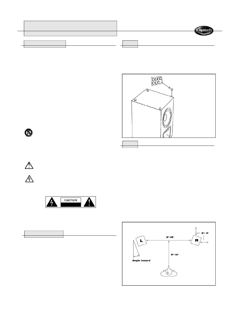 Reference series | Klipsch Mirage MX Bookshelf Speaker User Manual | Page 2 / 24