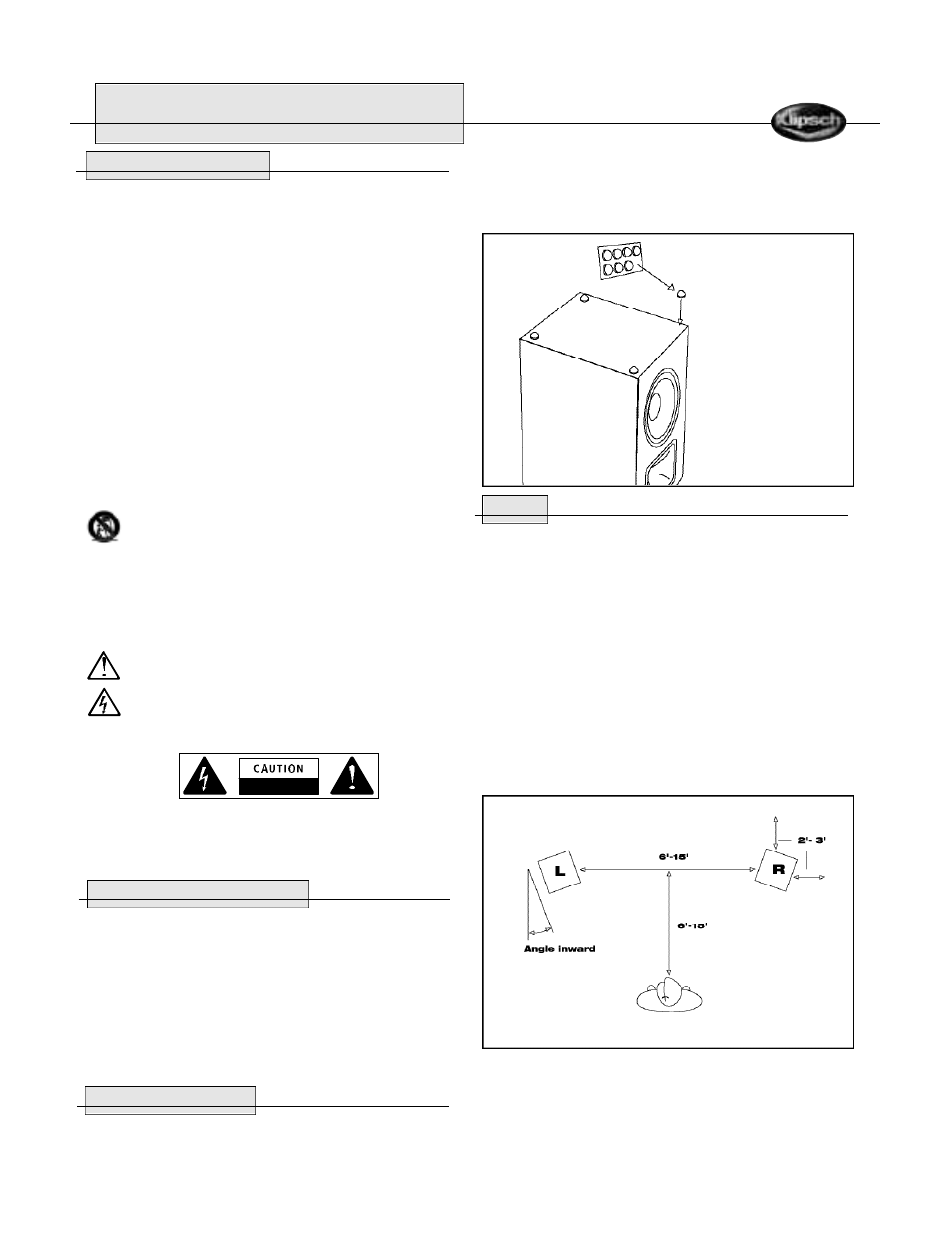 Reference series | Klipsch Mirage MX Bookshelf Speaker User Manual | Page 5 / 24