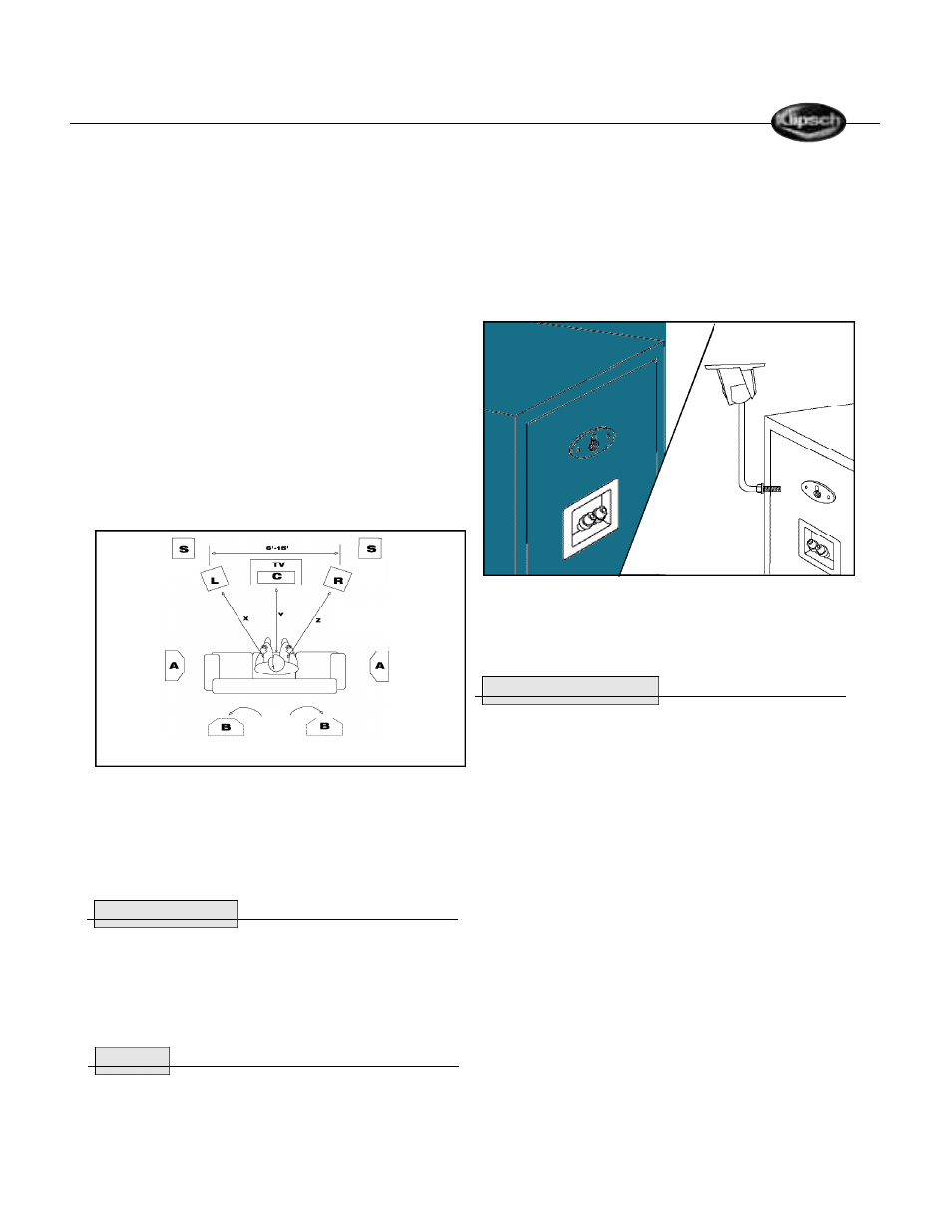 Klipsch Mirage MX Bookshelf Speaker User Manual | Page 9 / 24