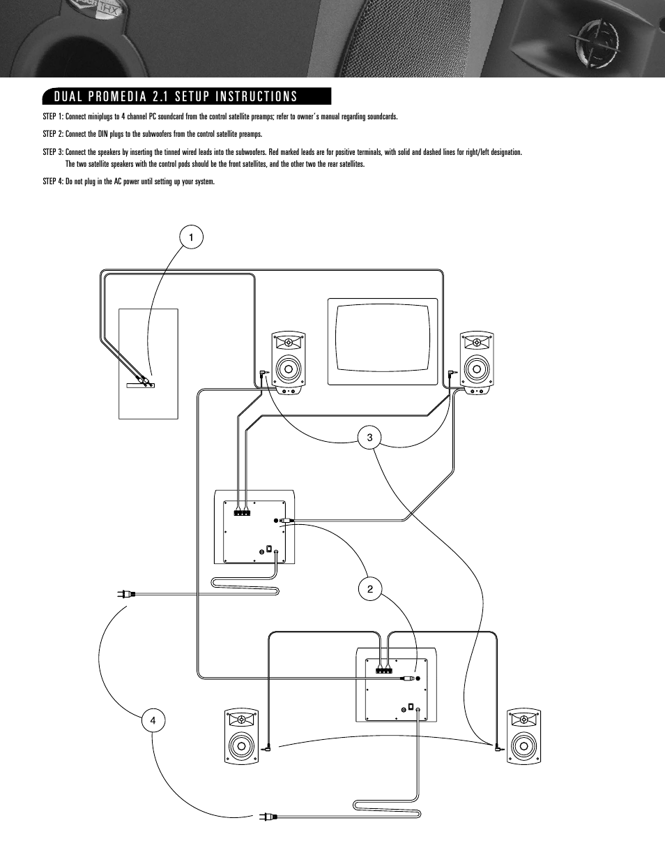 Klipsch ProMedia 2.1 User Manual | Page 14 / 16