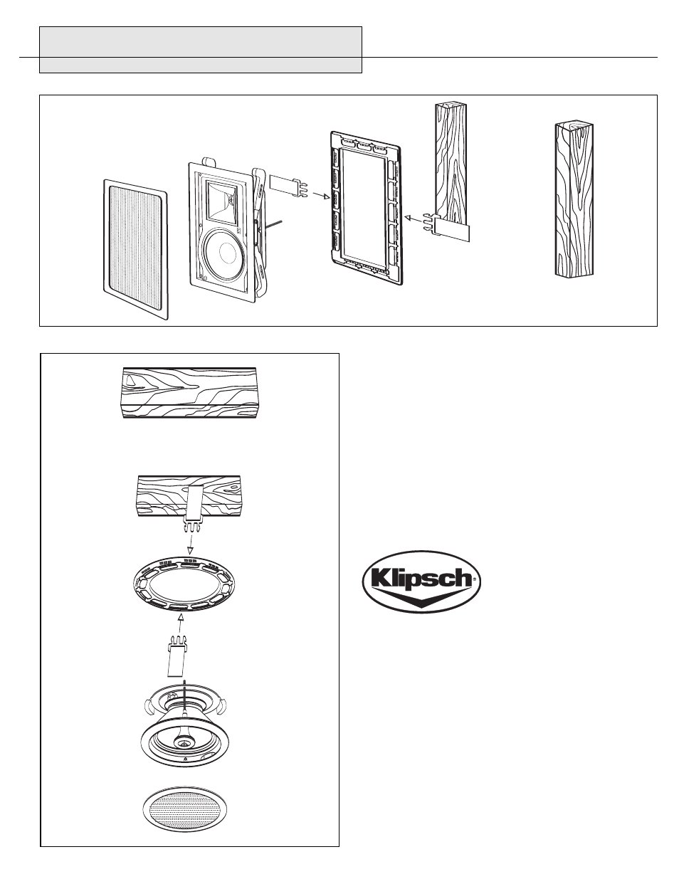 Architectural speakers | Klipsch AW 650 User Manual | Page 9 / 9
