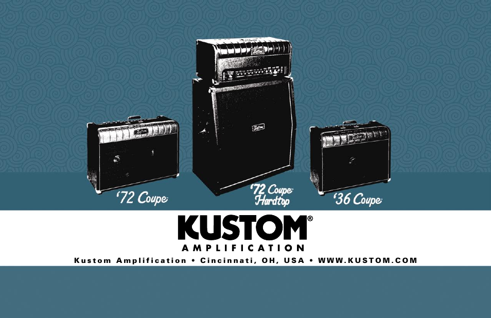 Kustom 36 coupe User Manual | Page 28 / 28