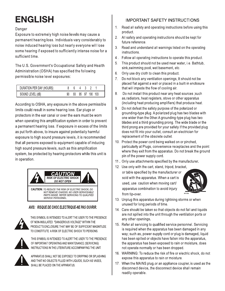 Kustom V15 User Manual | Page 3 / 11