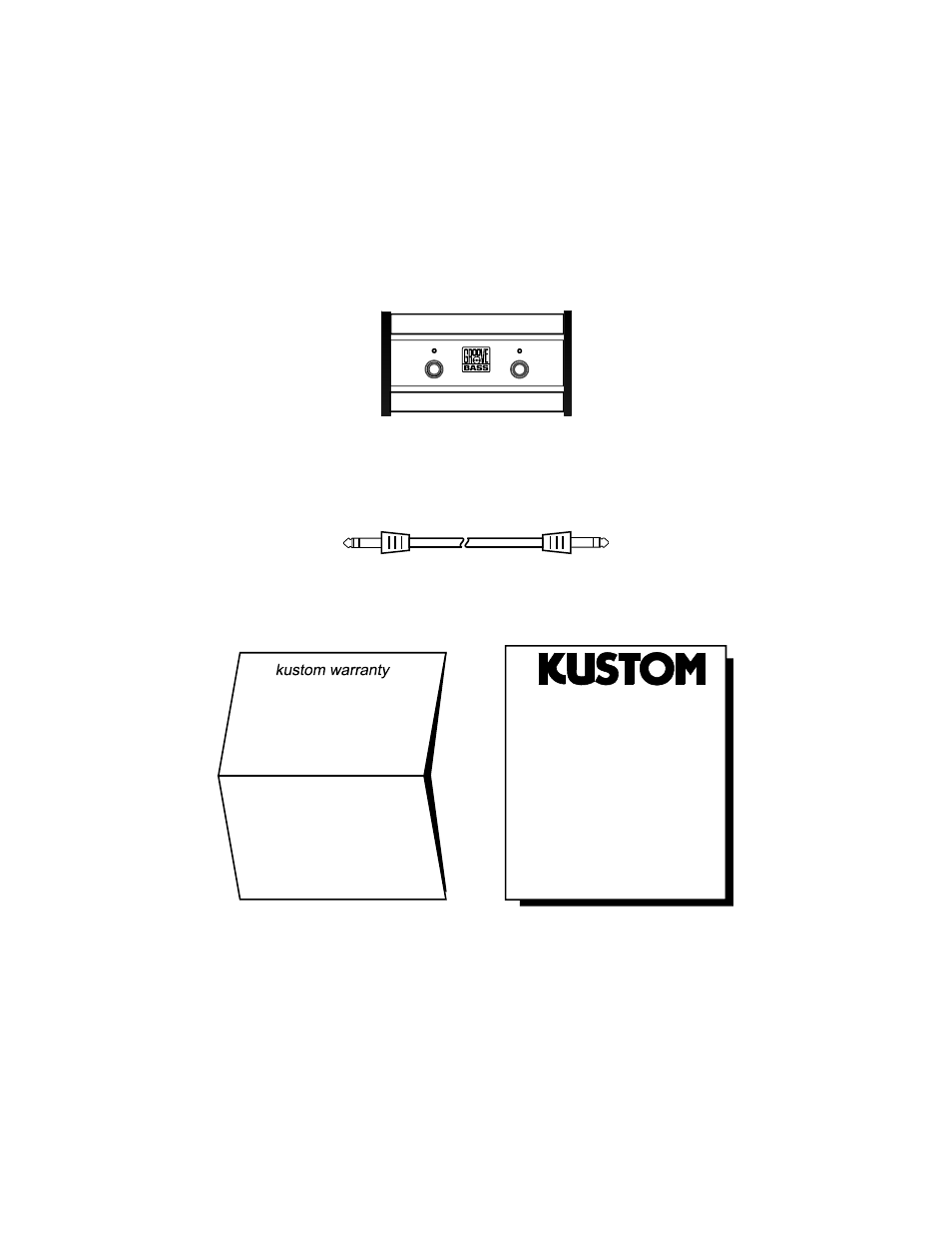 Product contents | Kustom GROOVE 310C User Manual | Page 4 / 12