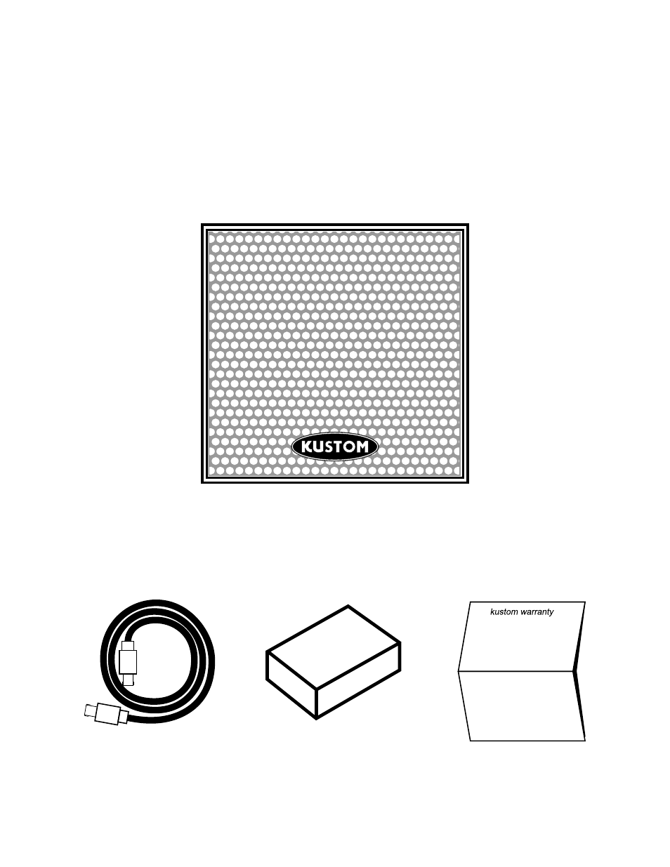 Product contents, G115h | Kustom Bass Guitar Speaker Cabinet G115H User Manual | Page 2 / 8