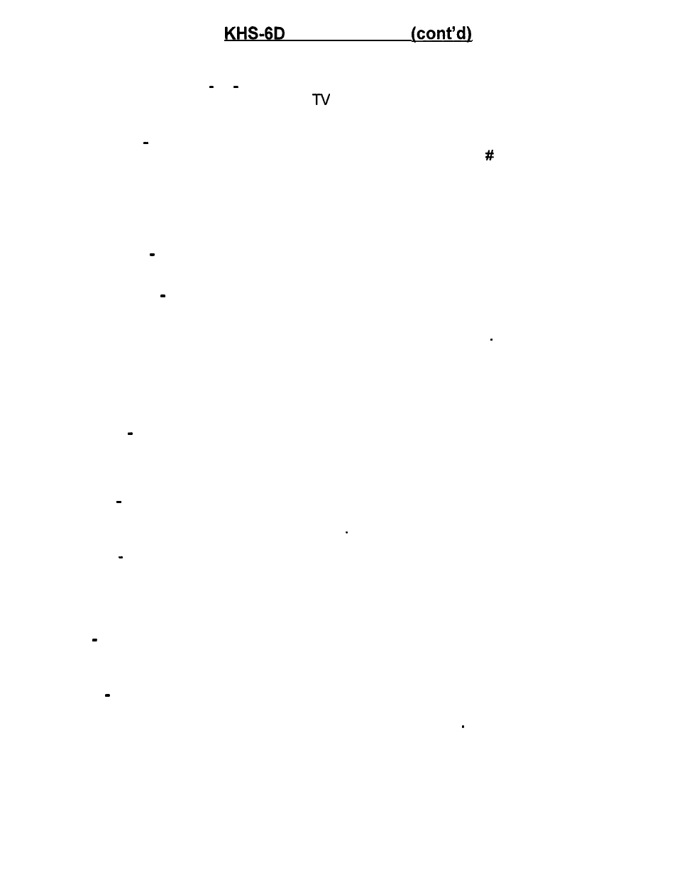 Controller | Kustom KHS-6640 User Manual | Page 11 / 14