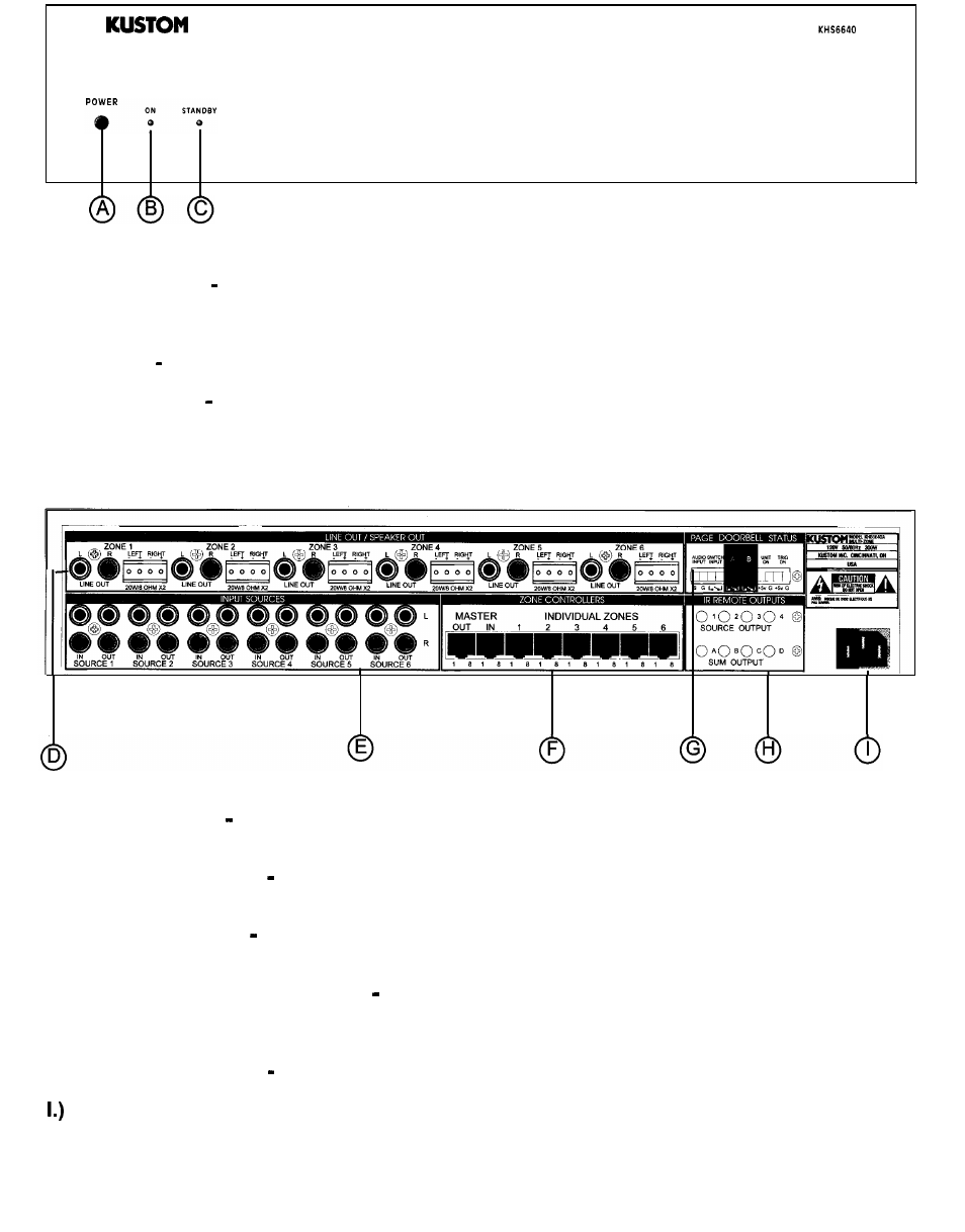 Kustom KHS-6640 User Manual | Page 2 / 14