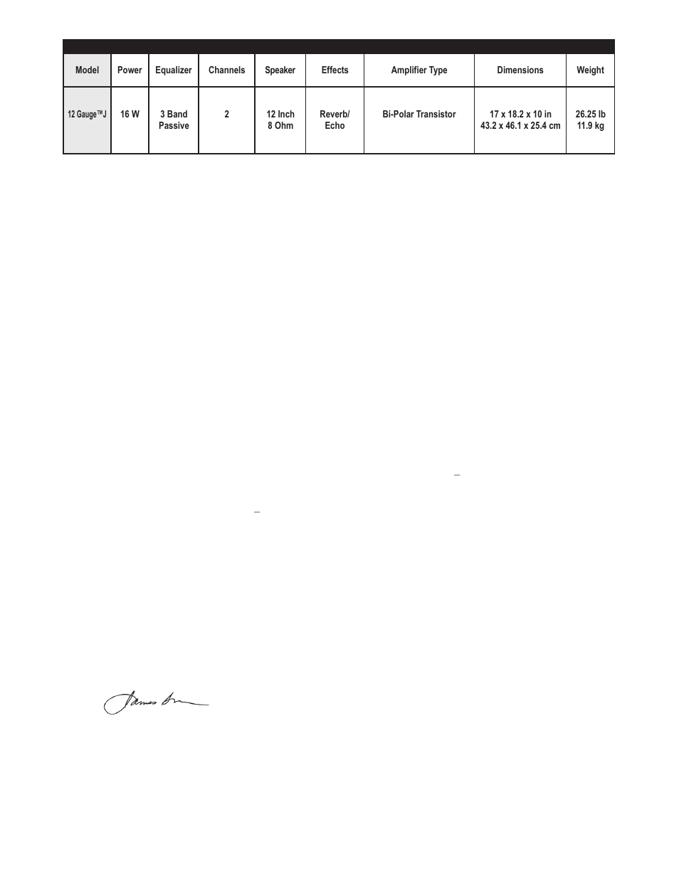 Ec declaration of conformity | Kustom 12 Gauge User Manual | Page 7 / 8