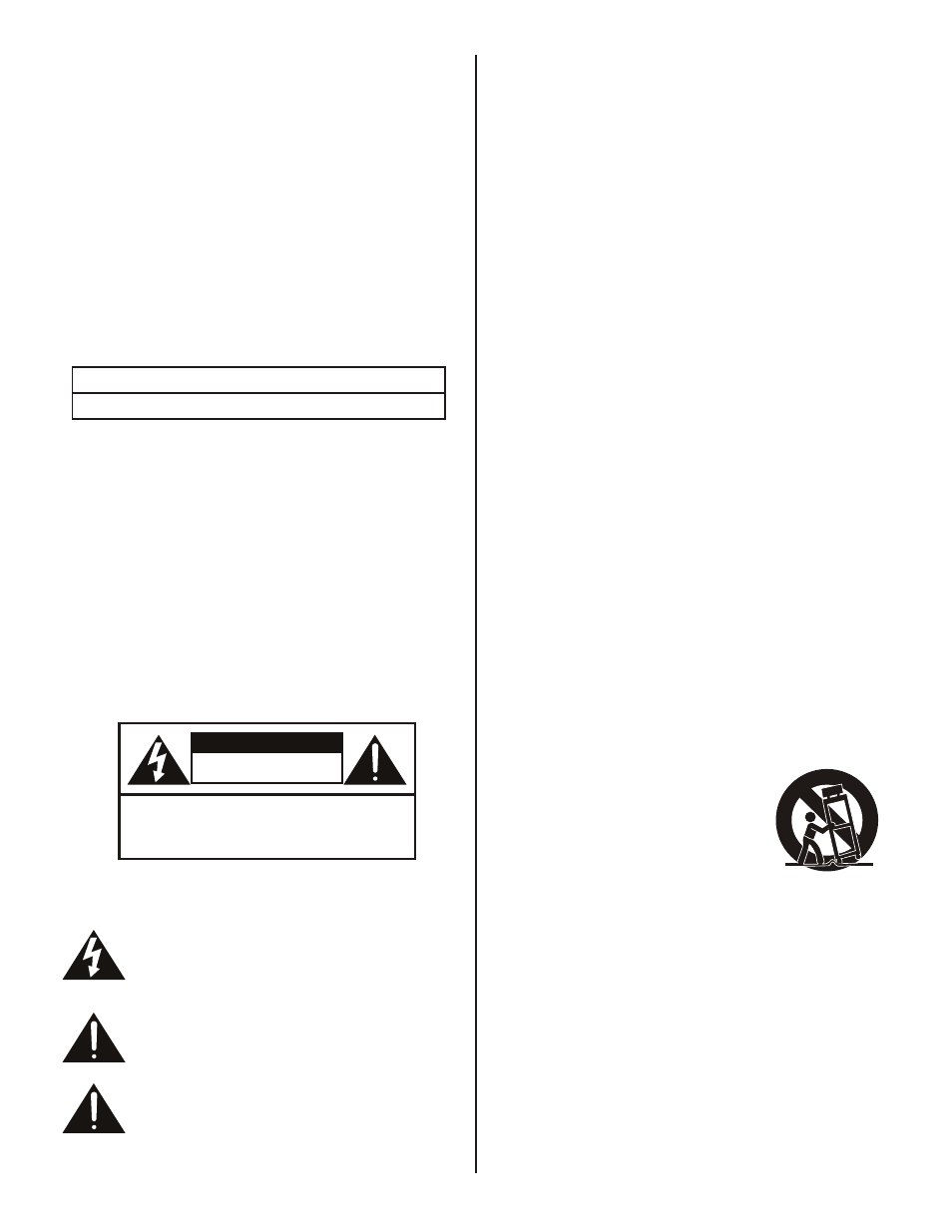 English, Caution | Kustom Profile System Two User Manual | Page 2 / 20