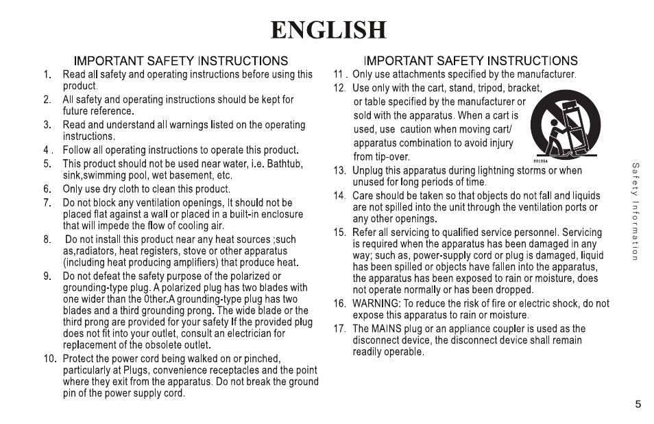 Kustom Double Cross none User Manual | Page 6 / 26