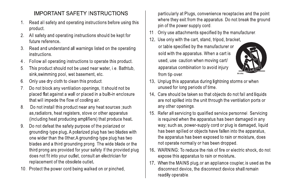 Kustom V50 User Manual | Page 3 / 20