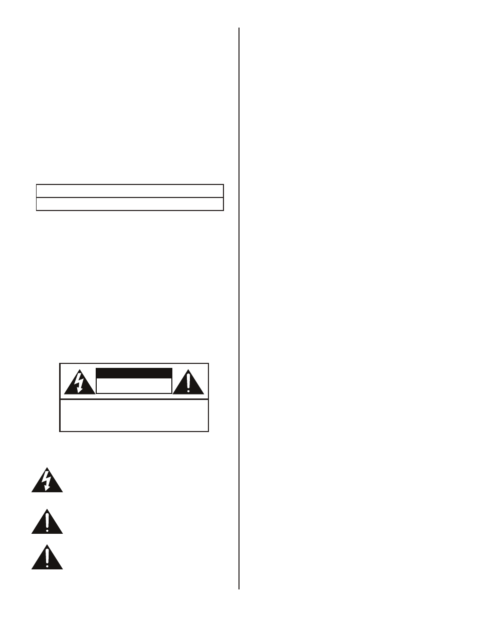 English, Caution | Kustom QUAD JR User Manual | Page 3 / 8