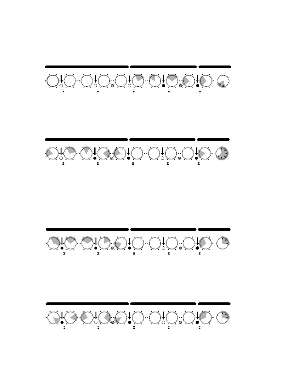 Suggested settings | Kustom QUAD JR User Manual | Page 6 / 8