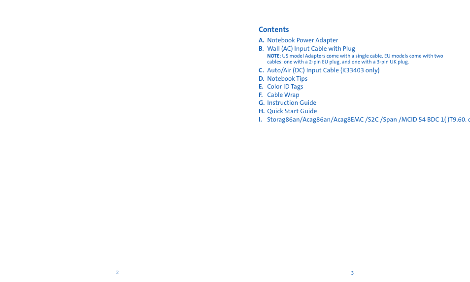 Kensington Notebook Power Adapter User Manual | Page 3 / 26