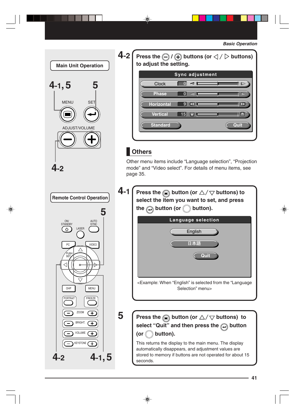 Kensington MP-15E User Manual | Page 41 / 52