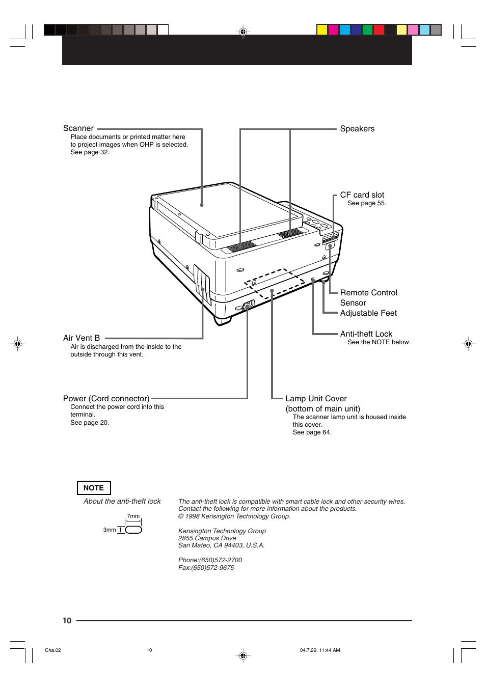 Kensington MP-700 User Manual | Page 10 / 72