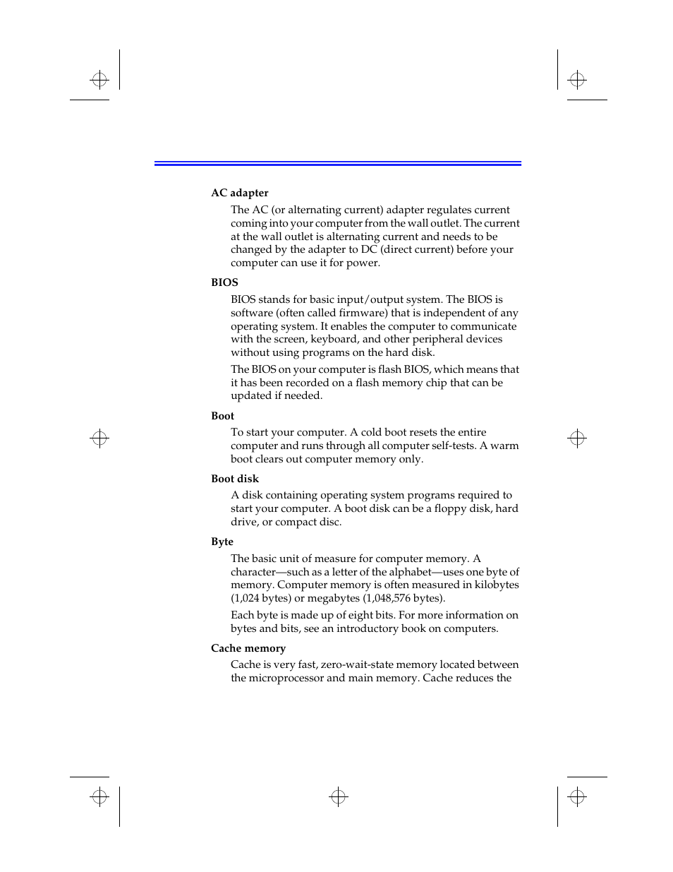 Glossary | Kensington M Series User Manual | Page 108 / 124