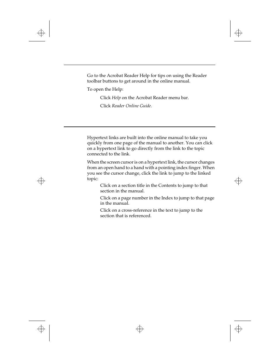 Getting around in the online manual, Using hypertext links in the online manual | Kensington M Series User Manual | Page 11 / 124