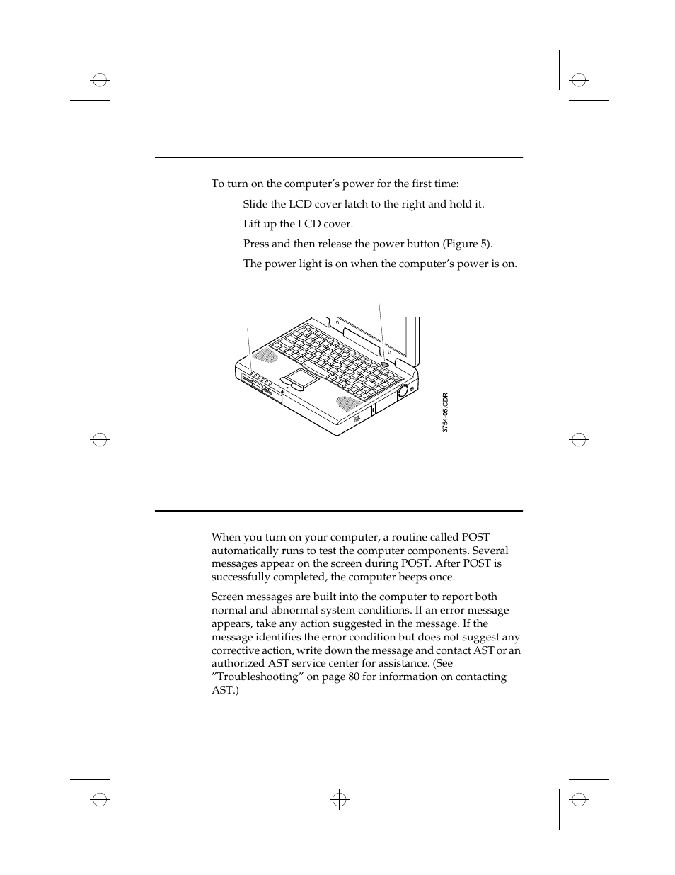 Turning on the computer, Understanding post | Kensington M Series User Manual | Page 18 / 124