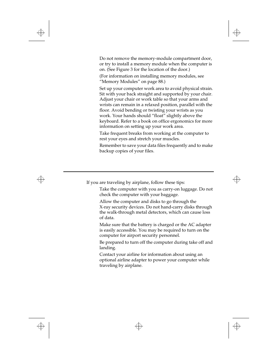 Traveling with your computer | Kensington M Series User Manual | Page 22 / 124